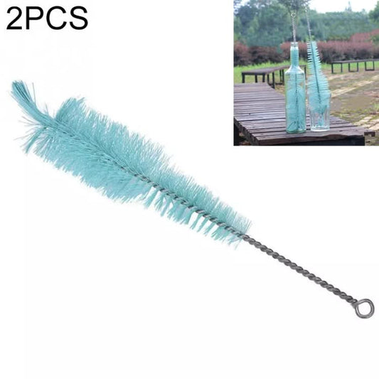 2 PCS Nylon Silk Bottle Brush with Long Thin Brush-Reluova