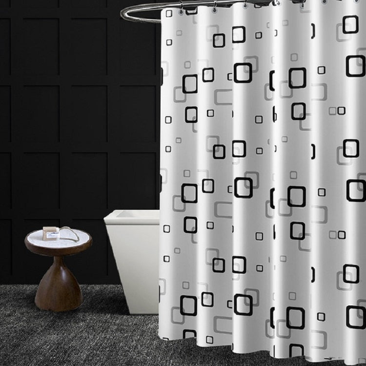 Bathroom Thick Waterproof Shower Curtain My Store