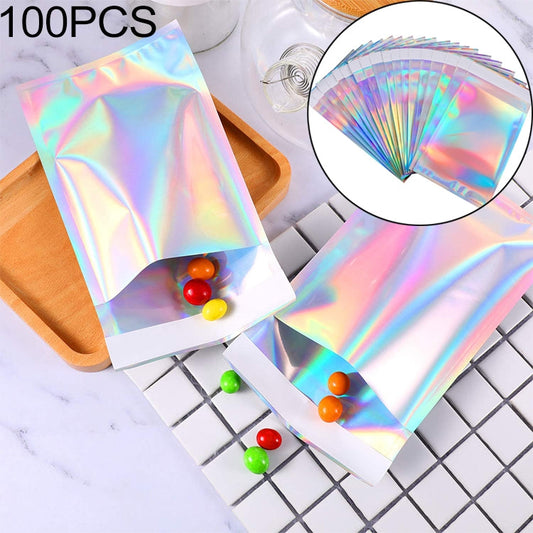 100 PCS / Set  Laser Self Sealing Plastic Envelopes Mailing Bags Gift Packaging Bags