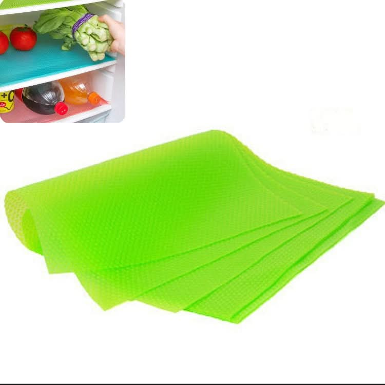 4 PCS / Set Environmentally Friendly Waterproof Washable Antibacterial Antifouling Refrigerator Mat-Reluova