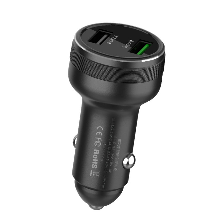 Dual USB Fast Charge Car Charger