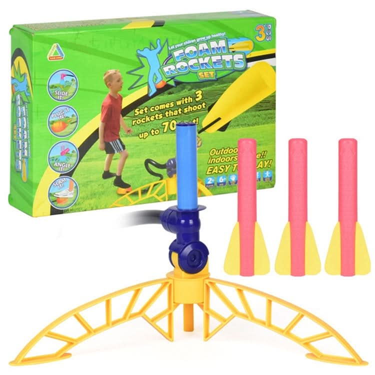 Air Pressure Space Rocket Skyrocket Children Creative Outdoor Toy Reluova