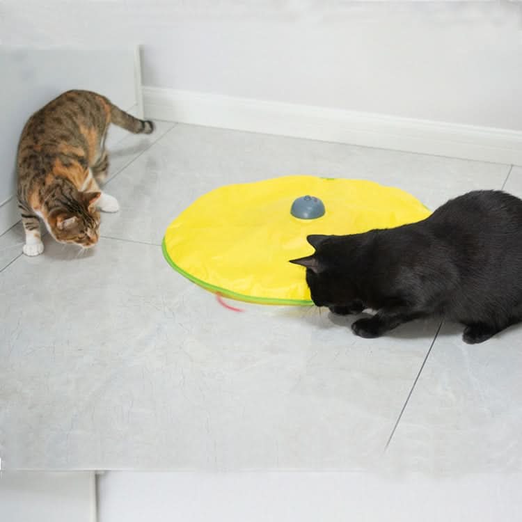 Cat Playing Board Electric Cat Turntable Automatic Cat Toy - Reluova