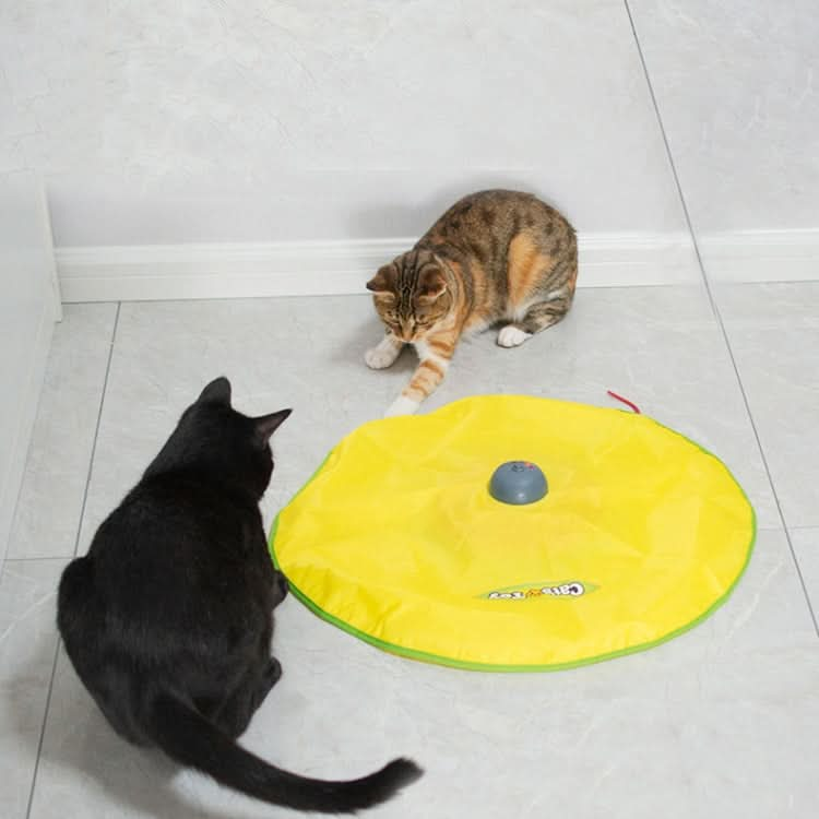 Cat Playing Board Electric Cat Turntable Automatic Cat Toy - Reluova