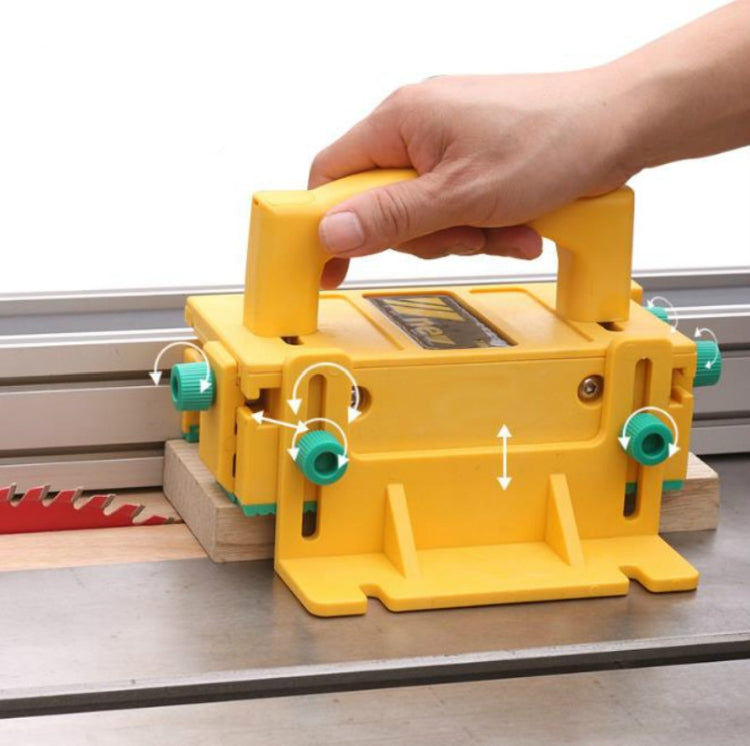 New 3D Safe Push Handle Flip Table Saw Multifunctional Woodworking DIY Tool