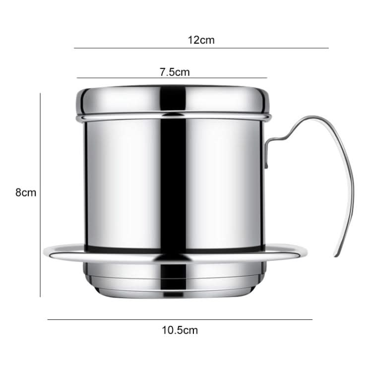 Stainless Steel Filter-free Paper Coffee Filter Pot - Reluova