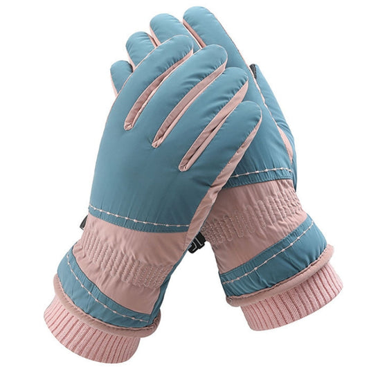 1 Pair WZ-207 Outdoor Warm And Windproof Thickened Cycling Sports Anti-fall Gloves