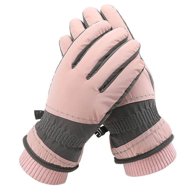 1 Pair WZ-207 Outdoor Warm And Windproof Thickened Cycling Sports Anti-fall Gloves