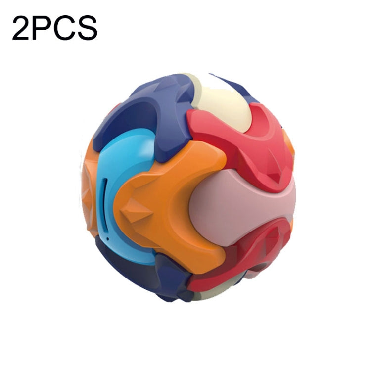 2PCS Children Puzzle Early Education Toys Ball Assembled Piggy Bank