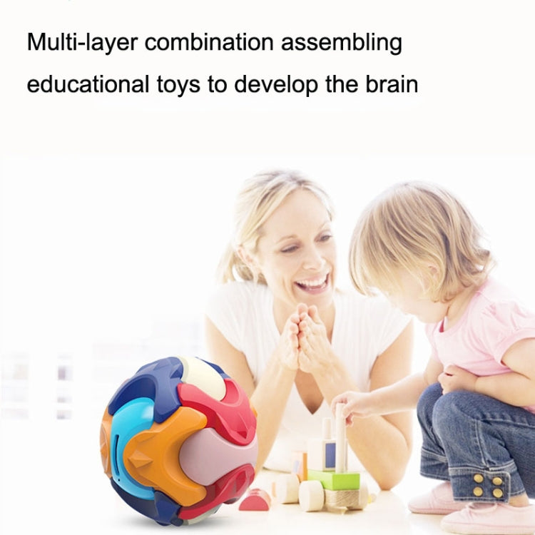 2PCS Children Puzzle Early Education Toys Ball Assembled Piggy Bank Reluova