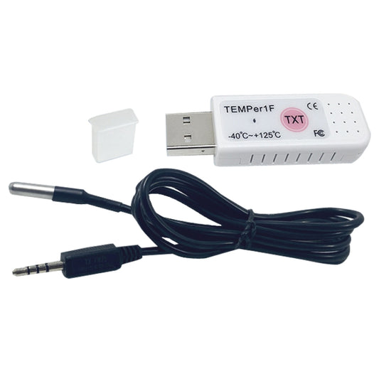 USB Temperature Sensor Waterproof Temperature Probe Aquarium Monitoring Thermometer