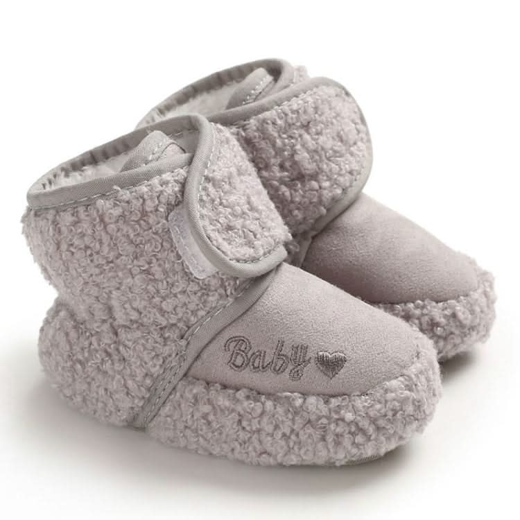 Newborn Baby 0-1 Years Old in Autumn and Winter Keep Warm Soft Bottom Toddler Shoes Reluova