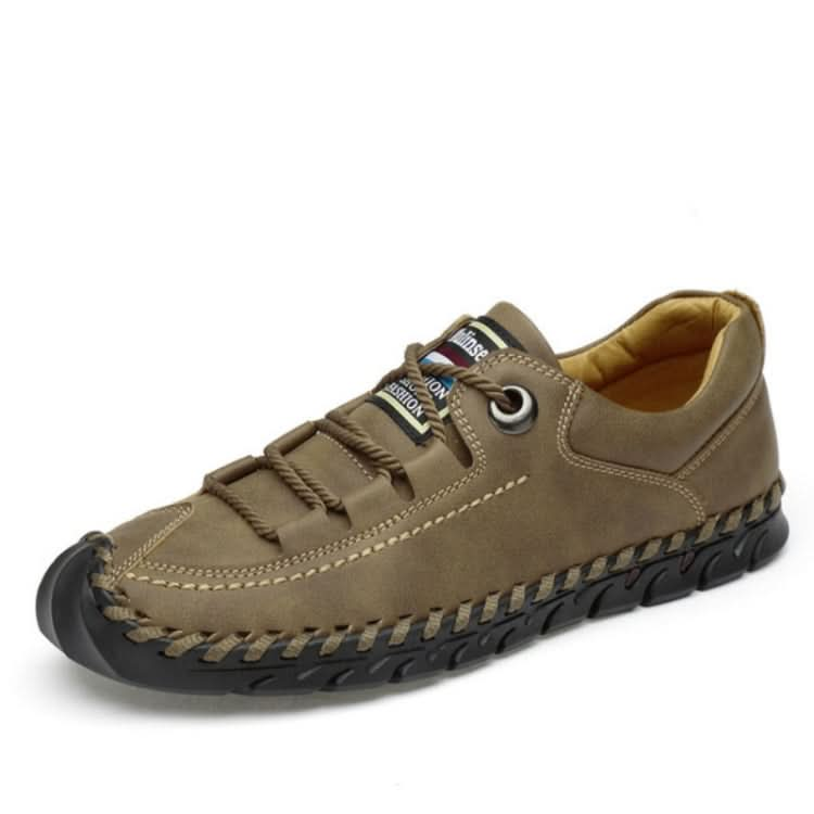 Leather Men Casual Shoes Outdoor Shoes Reluova