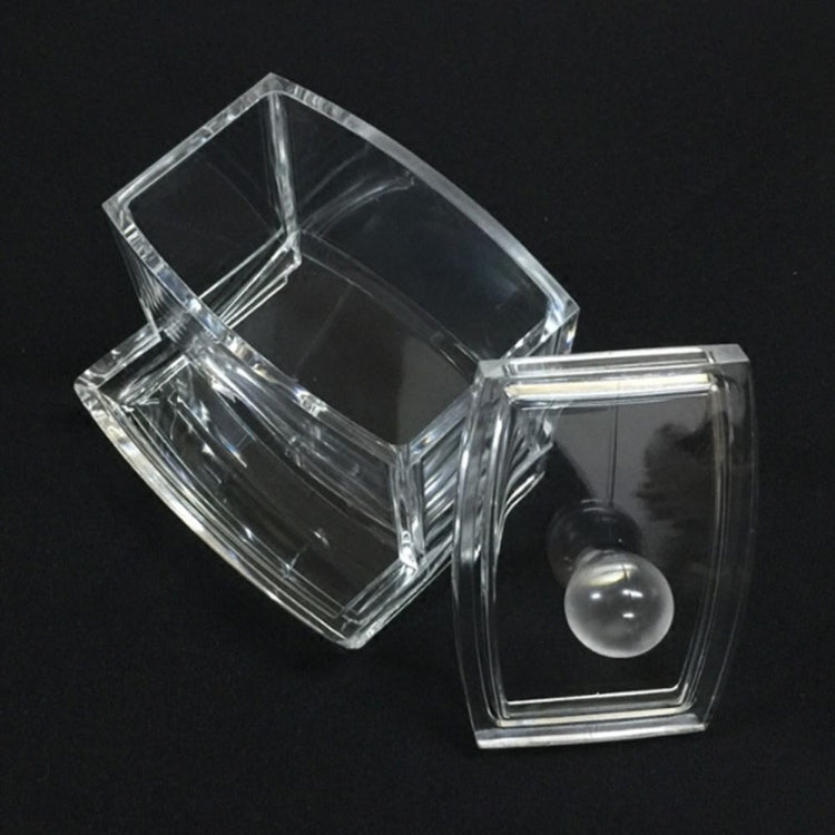 Transparent Cotton Swabs Stick Storage BoxCosmetic Makeup Organizer Case Acrylic Holder My Store