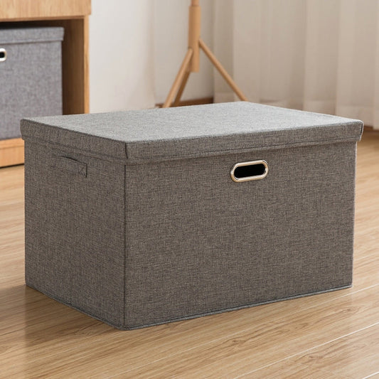 Household Clothes Storage Box Fabric Foldable Debris Storage Box Toy Storage Box,  Size: My Store