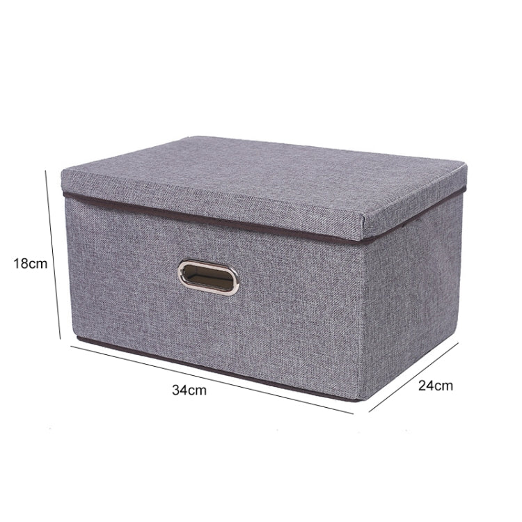 Household Clothes Storage Box Fabric Foldable Debris Storage Box Toy Storage Box,  Size: