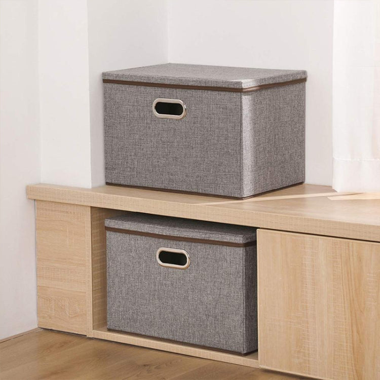 Household Clothes Storage Box Fabric Foldable Debris Storage Box Toy Storage Box,  Size: