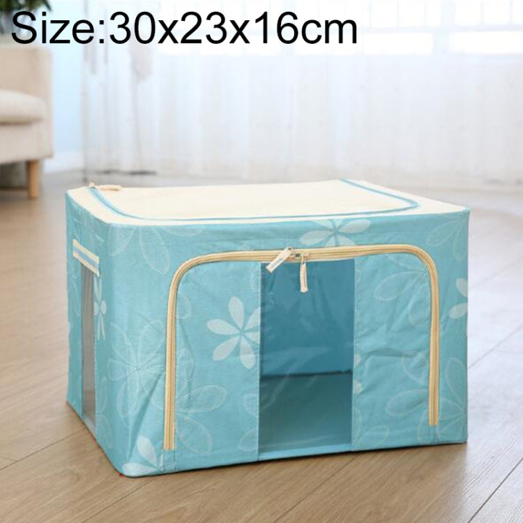 Folding Storage Box Non Woven Fabric With Zipper Moisture-proof Clothes Storage Box, Series 1