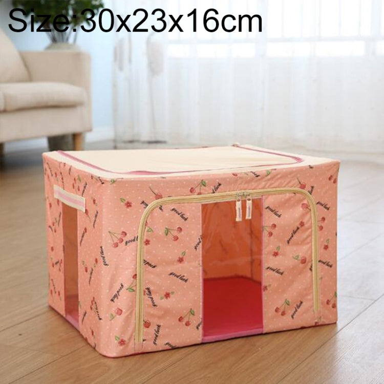 Folding Storage Box Non Woven Fabric With Zipper Moisture-proof Clothes Storage Box, Series 1