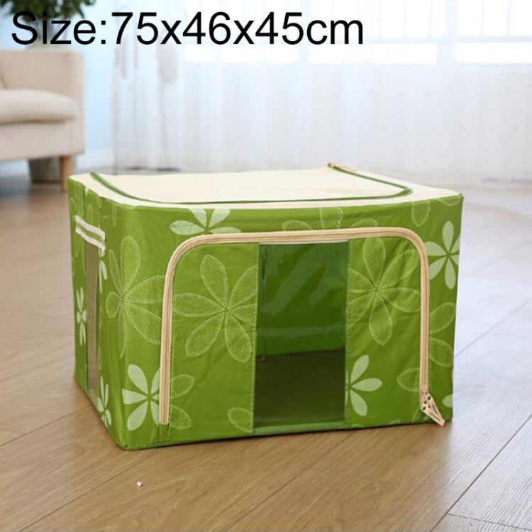 Folding Storage Box Non Woven Fabric With Zipper Moisture-proof Clothes Storage Box, Series 2