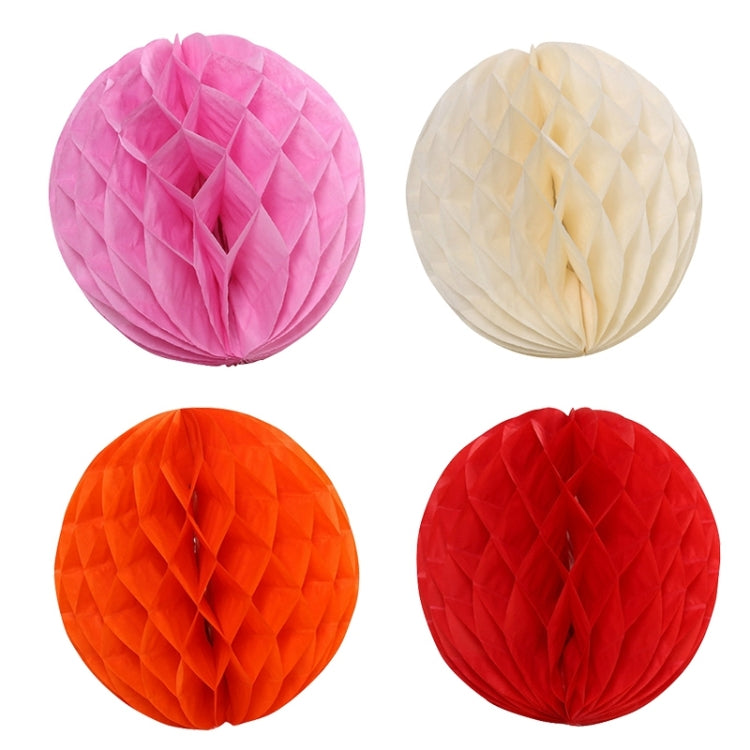 2 PCS Wedding Room Decoration Festive Mall Decoration Paper Honeycomb Ball Lantern