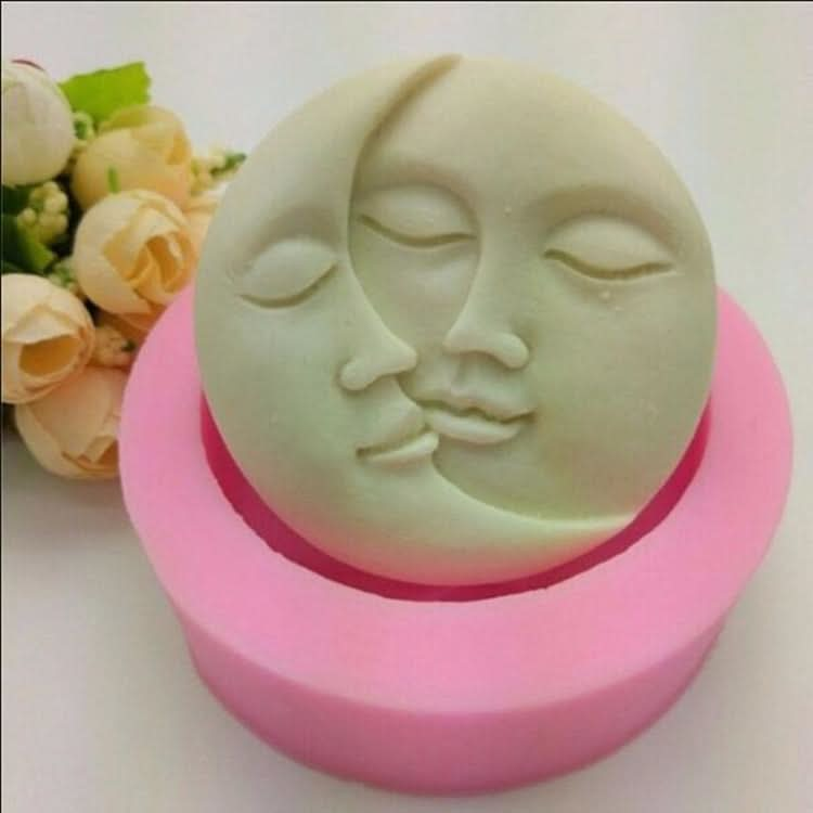 DIY Chocolate Cake Pudding Decoration Tool Face Silicone Model Baking Mold - Reluova