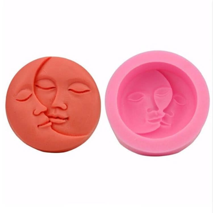 DIY Chocolate Cake Pudding Decoration Tool Face Silicone Model Baking Mold - Reluova