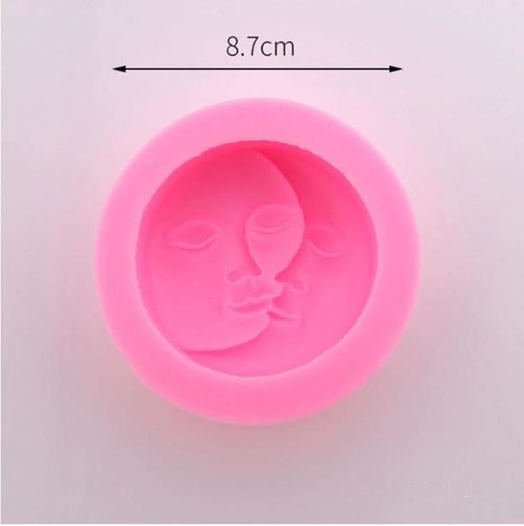 DIY Chocolate Cake Pudding Decoration Tool Face Silicone Model Baking Mold - Reluova