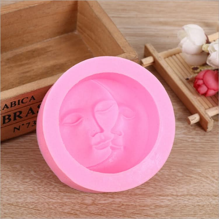 DIY Chocolate Cake Pudding Decoration Tool Face Silicone Model Baking Mold - Reluova