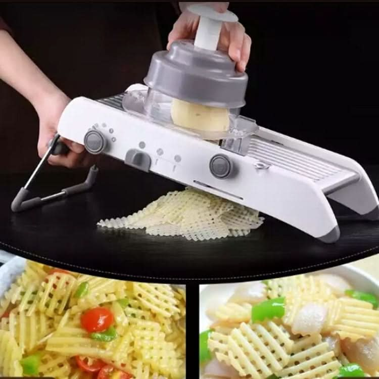 Multifunctional Long Stainless Steel Grater Slicer Chopper Crusher - Reluova