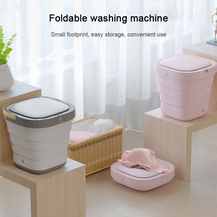 MOYU XPB30-F1 Portable Mini Automatic Household Folding Bucket Type Travel Washing Machine