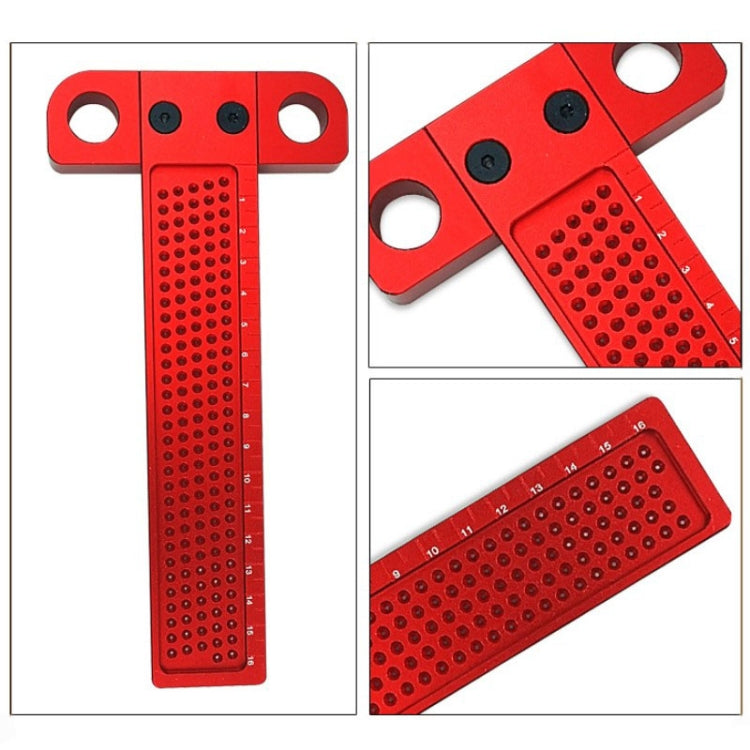 Woodworking T-Shaped Hole Marking Ruler My Store