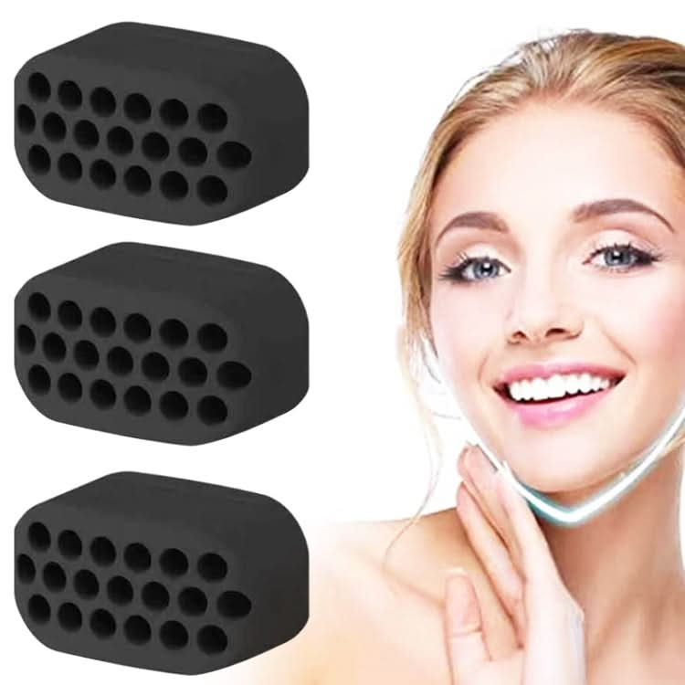 3PCS 4th Generation Masseter Ball Mandibular Trainer Facial Muscle Trainer Silicone Face-Lifting Device-Reluova