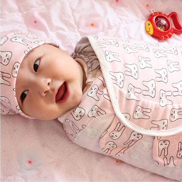 Spring  Summer Cotton Baby Infant Bags Towels Sleeping Bags Knitted Cloth Cap Set My Store