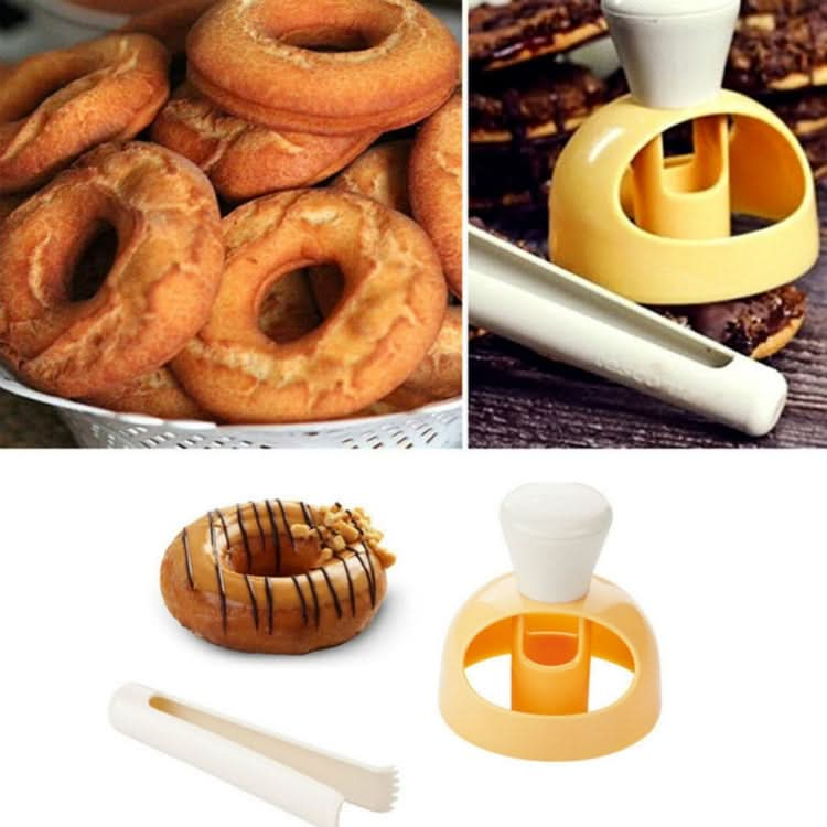 DIY Donut Mold Fondant Cake Plastic Kitchen Snack Tool - Reluova