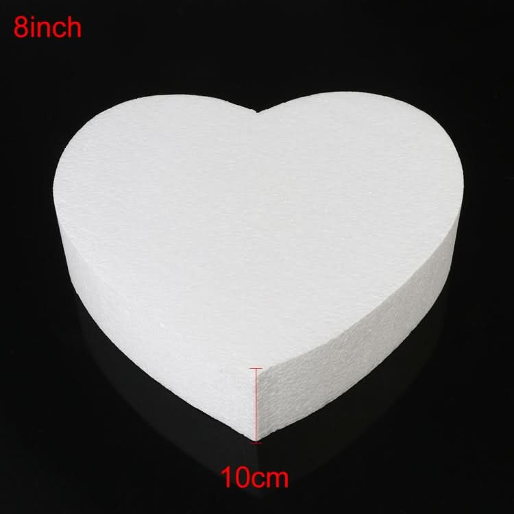 4 PCS Heart-shaped Prosthesis Foam Baking Fondant Cake Silk Flower Practice Mold-Reluova