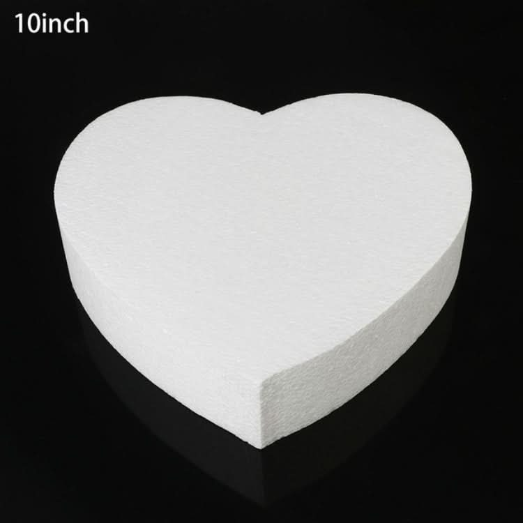 4 PCS Heart-shaped Prosthesis Foam Baking Fondant Cake Silk Flower Practice Mold-Reluova