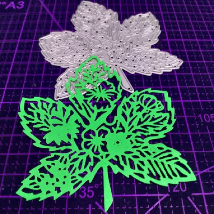 Maple Leaf Carbon Steel Knife Mold DIY Cutting Book Album Greeting Card Making Mold