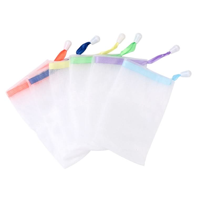 4 PCS Hanging Bag Cleaning Foam Cleanser Handmade Soap Bubble Net, Random Color Delivery-Reluova