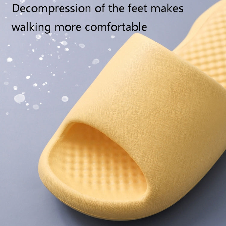 Summer Super Thick Soft Bottom Plastic Slippers Men Indoor Defensive Household Bath Slippers