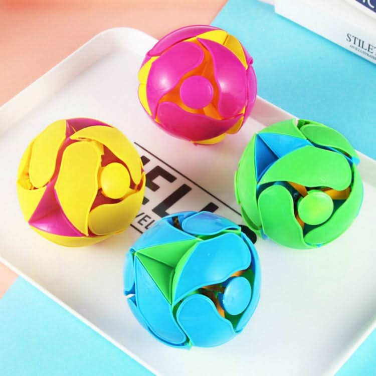 Creative Hand Throwing Color Changing Ball Transformation Telescopic Deformation Ball Magic Props Educational Children Toys Reluova