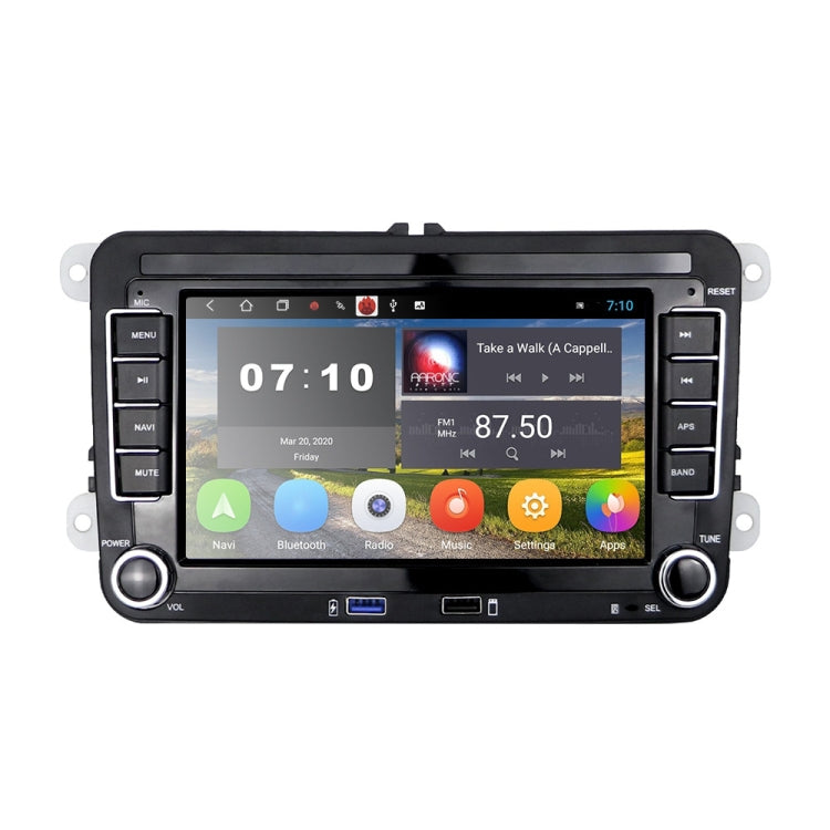 For Volkswagen Q3300KT 7-inch 2+32G Car Multimedia Player Navigation Bluetooth Reversing Integrated Machine Android 10.0