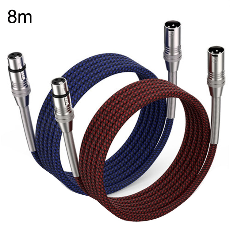 2pcs LHD010 Caron Male To Female XLR Dual Card Microphone Cable Audio Cable-Reluova