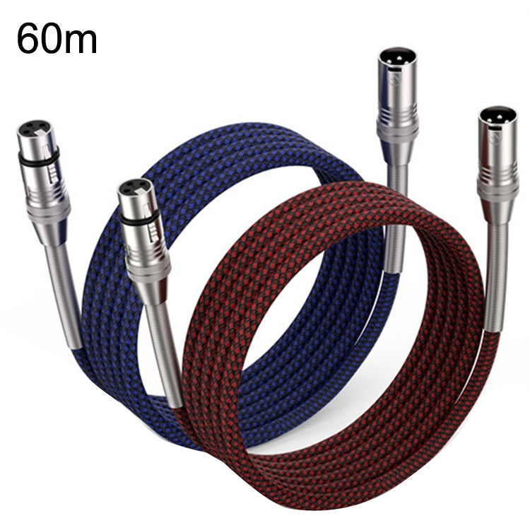 2pcs LHD010 Caron Male To Female XLR Dual Card Microphone Cable Audio Cable-Reluova