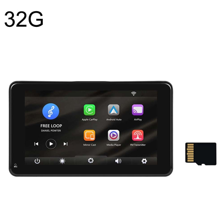 A3135 7 Inch HD Wired Smart Screen With Wireless CarPlay + Android Auto + Android