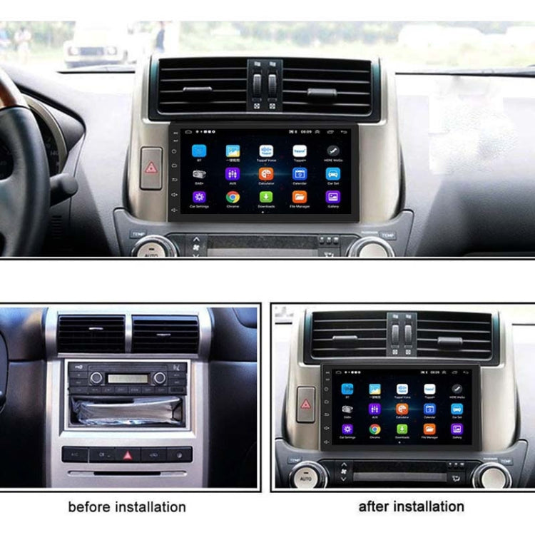 A2222KT 7 Inch Android Navigation WiFi Version 2+64G GPS Bluetooth 2.5D Screen Car Central Control MP5 Player, Style:Standard