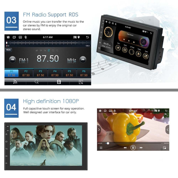 A2799 10 Inch Android WiFi 2+32G Central Control Large screen Universal Car Navigation Reversing Video Player ÎҵÄÉ̵ê