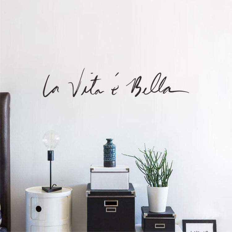 Italian Beautiful Life Decorative Wall Stickers My Store