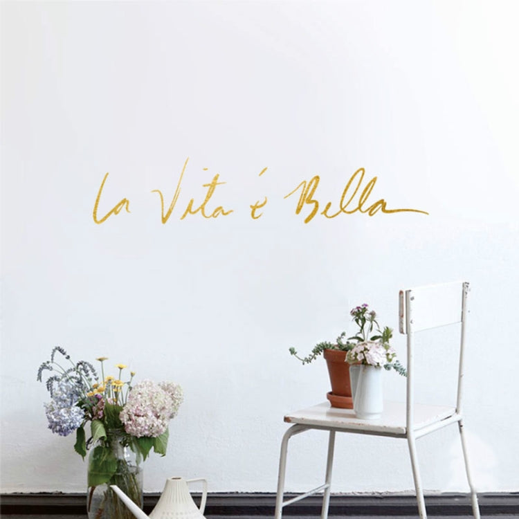 Italian Beautiful Life Decorative Wall Stickers My Store