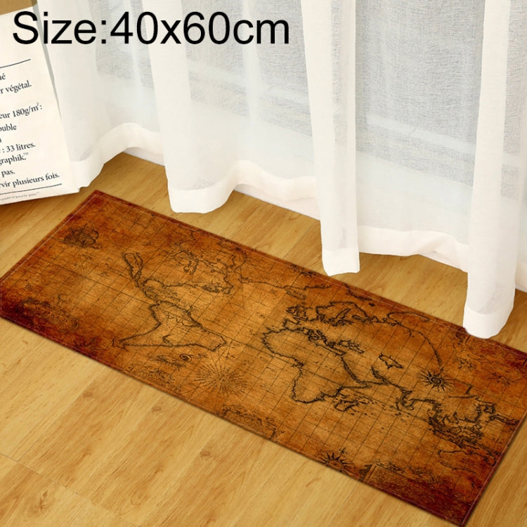 World Map Carpets Rug Bedroom Kids Baby Play Crawling Mat Memory Foam Area Rugs Carpet, Series 1 My Store